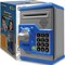 Dr. STEM: Electronic Alarm Safe - Light & Sound Toy, ATM Money Piggy Bank, Motorized Bill Feeder & Coin Slot, PIN Protection, Working Keypad, Kids 5+